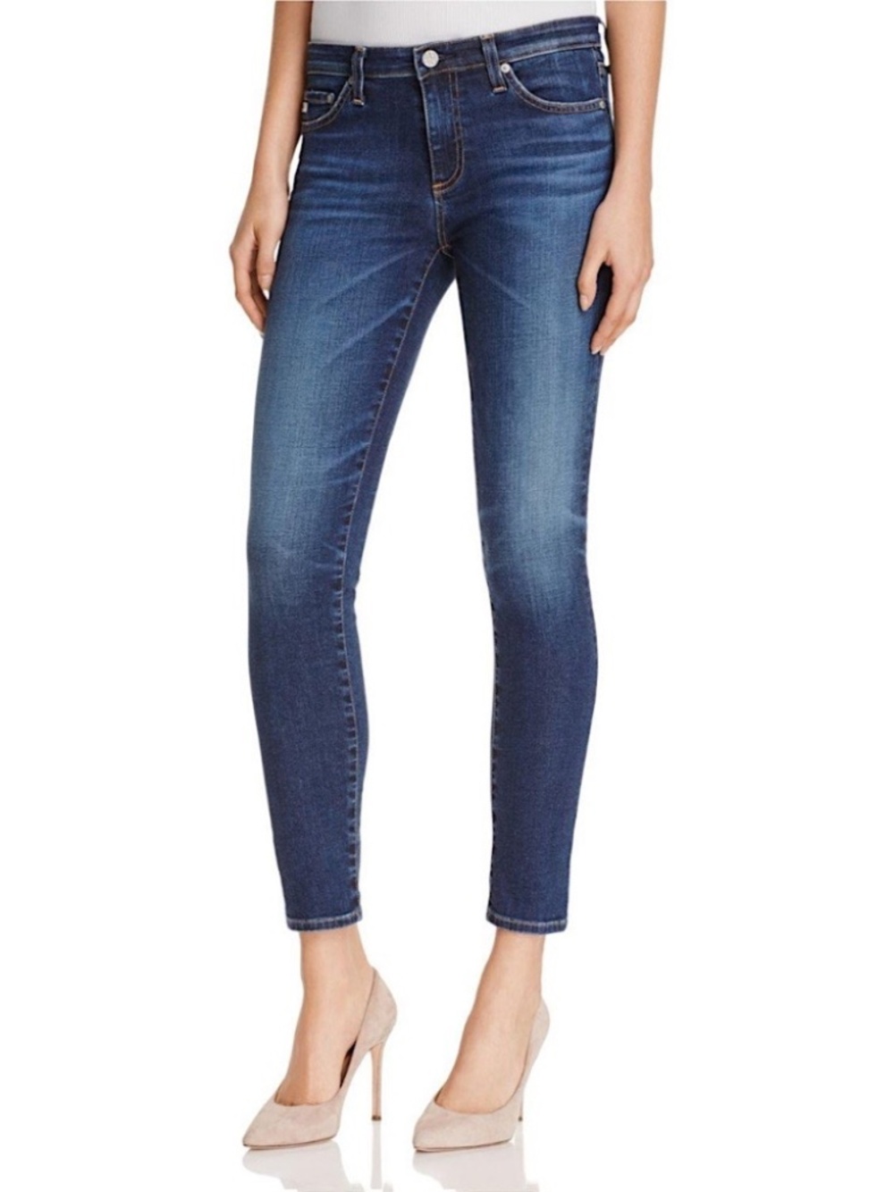 AG Adriano Goldschmied, The Legging Ankle Jeans, Dark Wash, Size 30